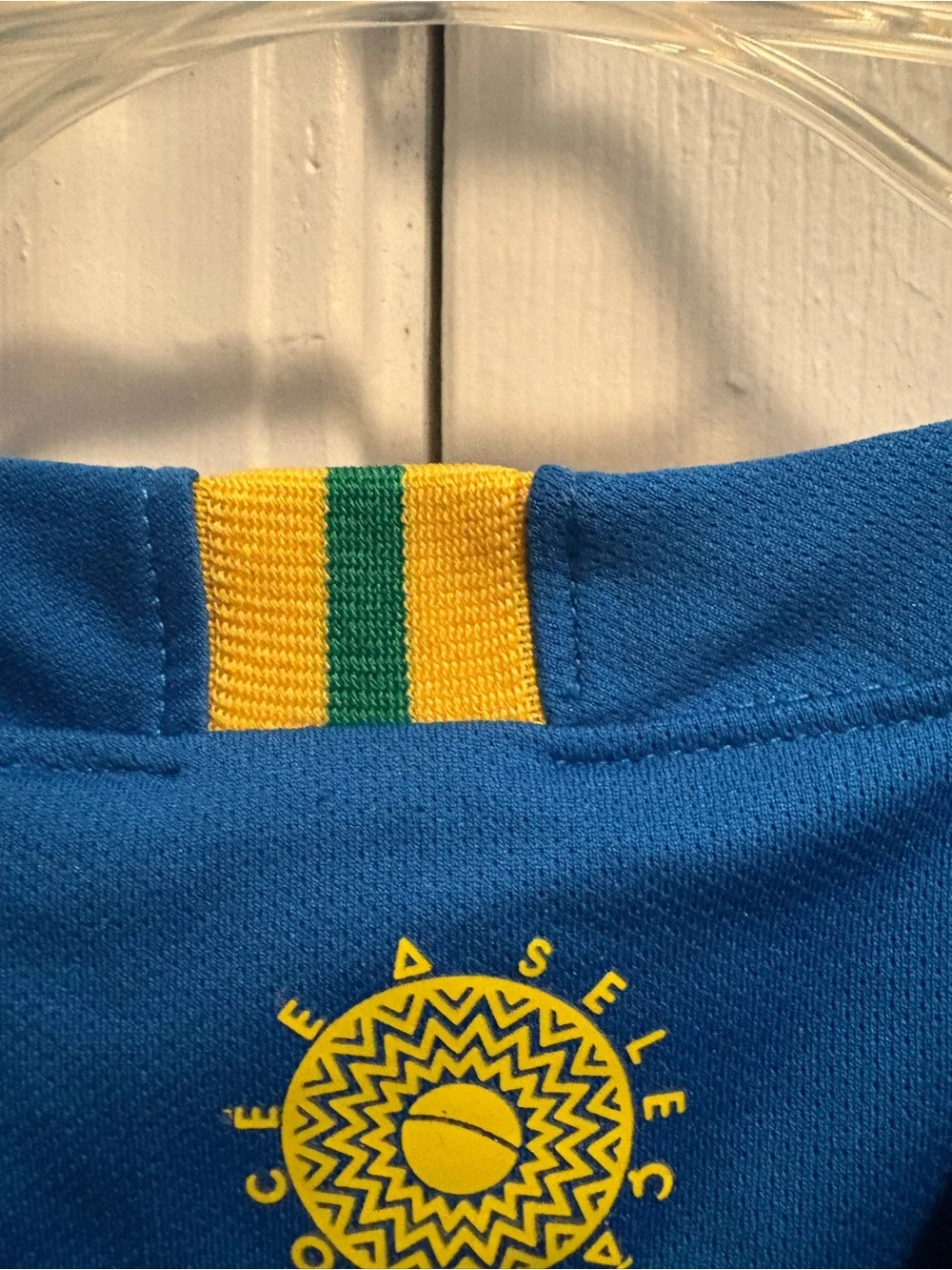 NEYMAR JR. BLUe & Yellow Team Brazil National Team JERSEY T-SHIRT